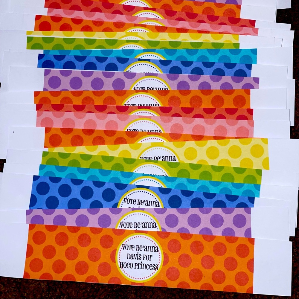 Water Bottle labels